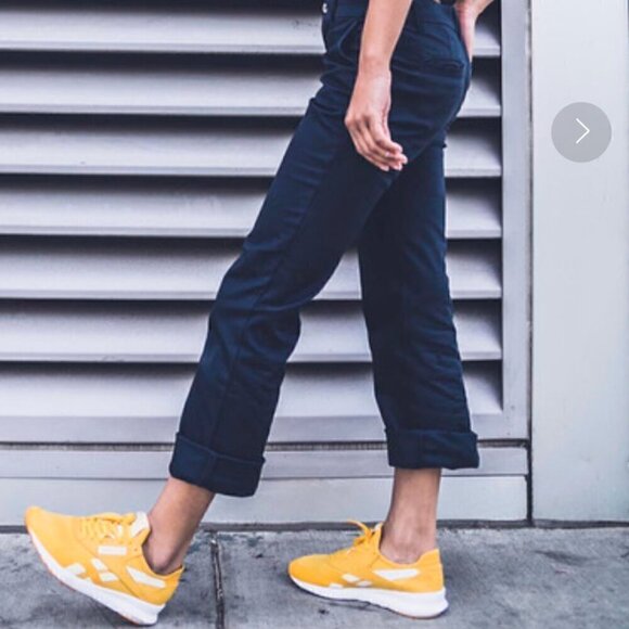 Reebok Women's Vibrant Yellow Sneakers - Picture 1 of 16